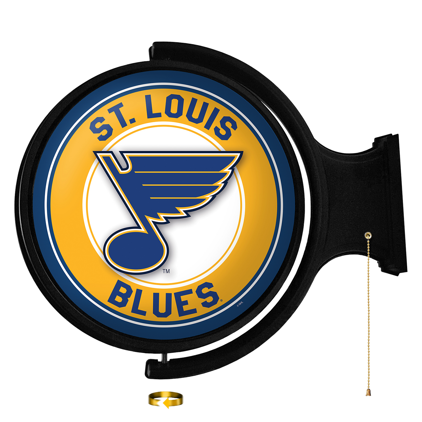 St. Louis Blues Round Rotating Wall Sign