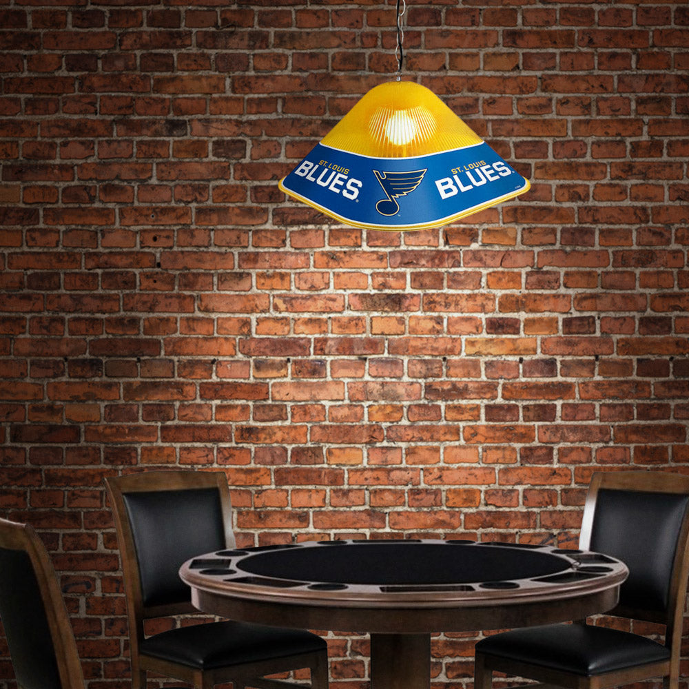 St. Louis Blues Game Table Light Room View