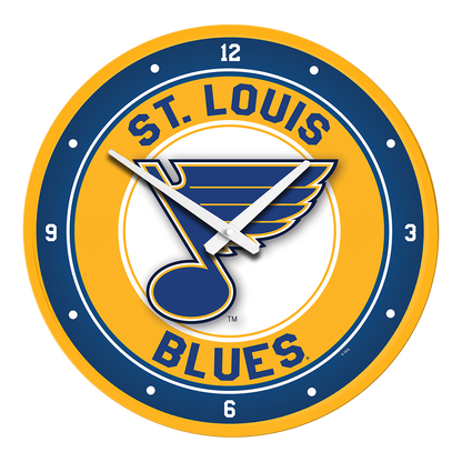 St. Louis Blues Round Wall Clock