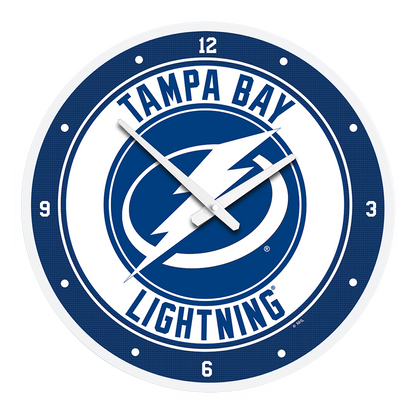 Tampa Bay Lightning Round Wall Clock