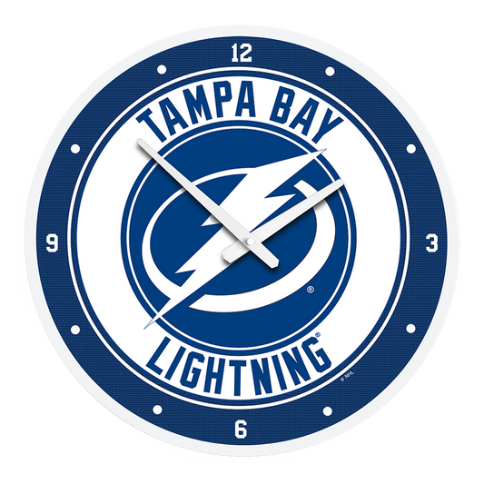 Tampa Bay Lightning Round Wall Clock