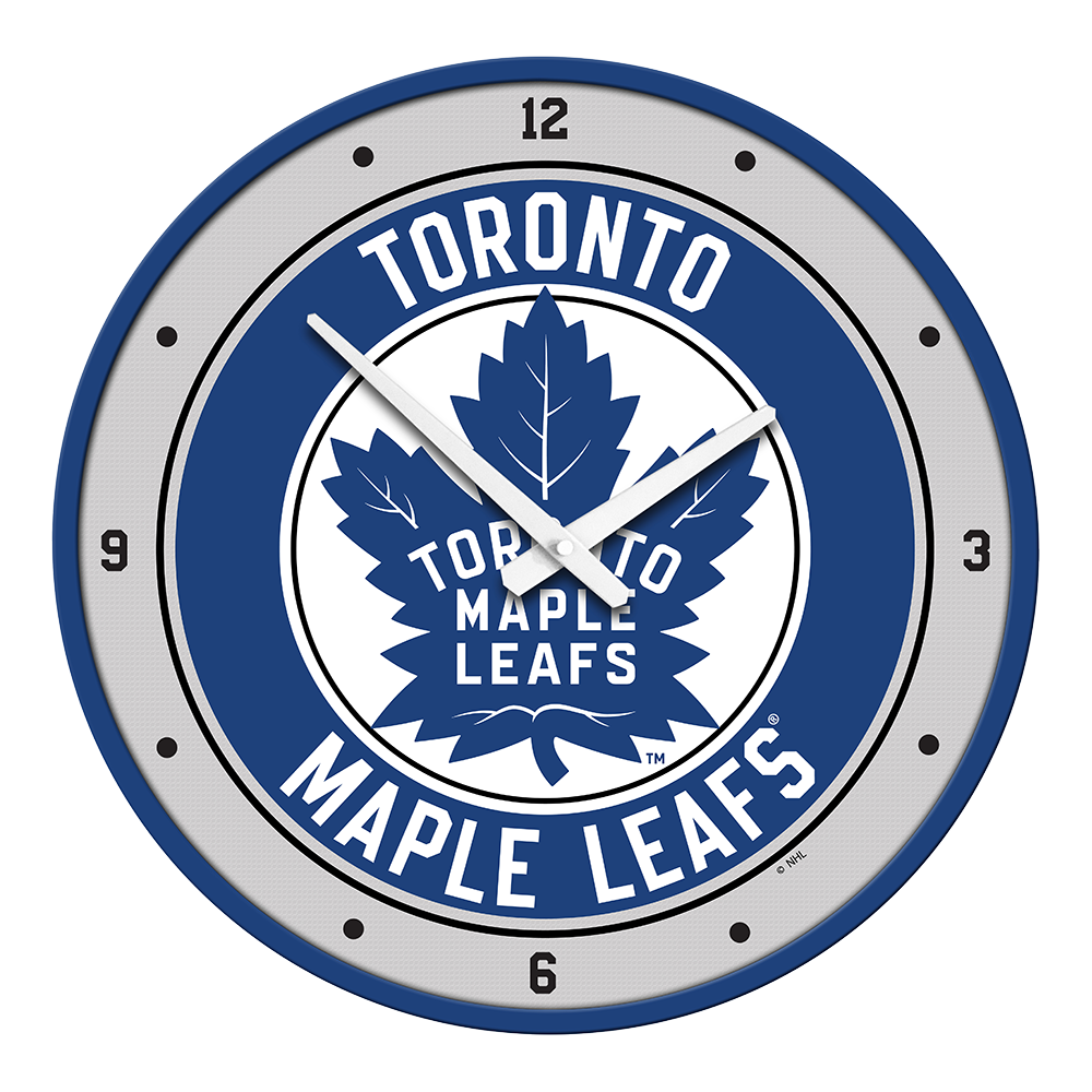 Toronto Maple Leafs Round Wall Clock