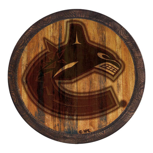Vancouver Canucks Branded Barrel Top Sign