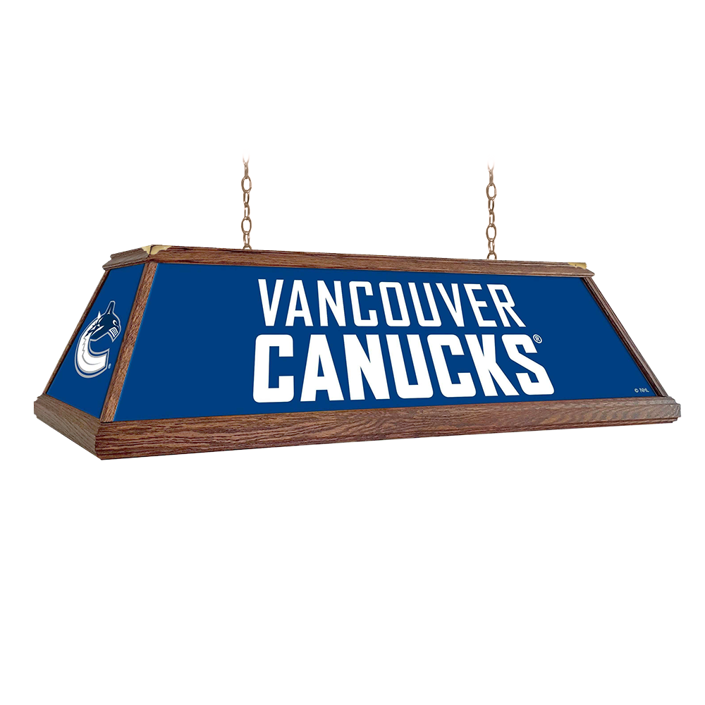 Vancouver Canucks Premium Pool Table Light