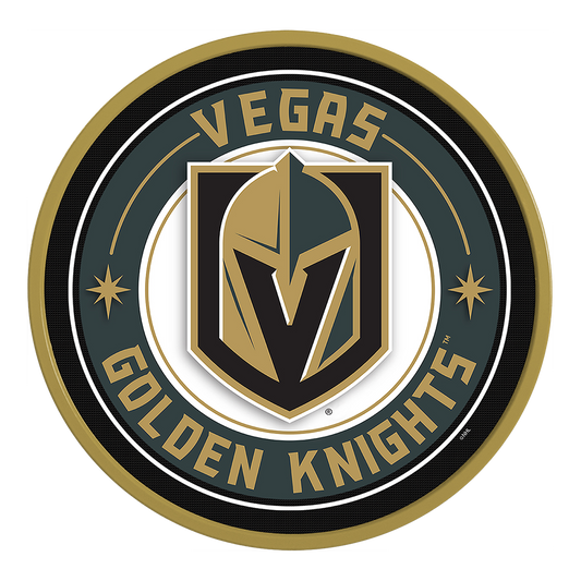 Vegas Golden Knights Modern Disc Wall Sign