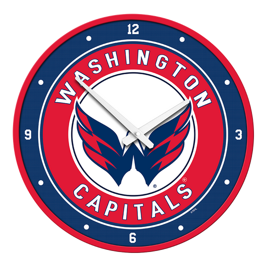 Washington Capitals Round Wall Clock