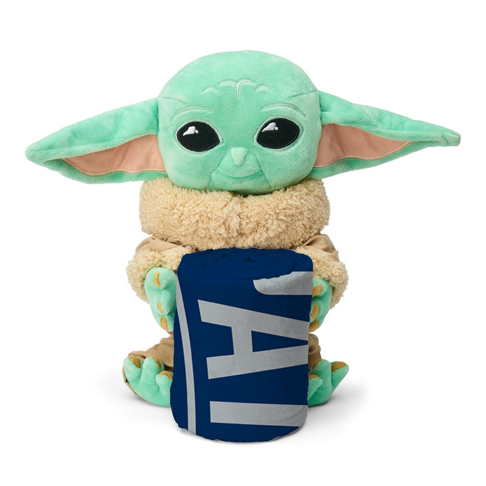 New England Patriots Baby Yoda Hugger and Towel