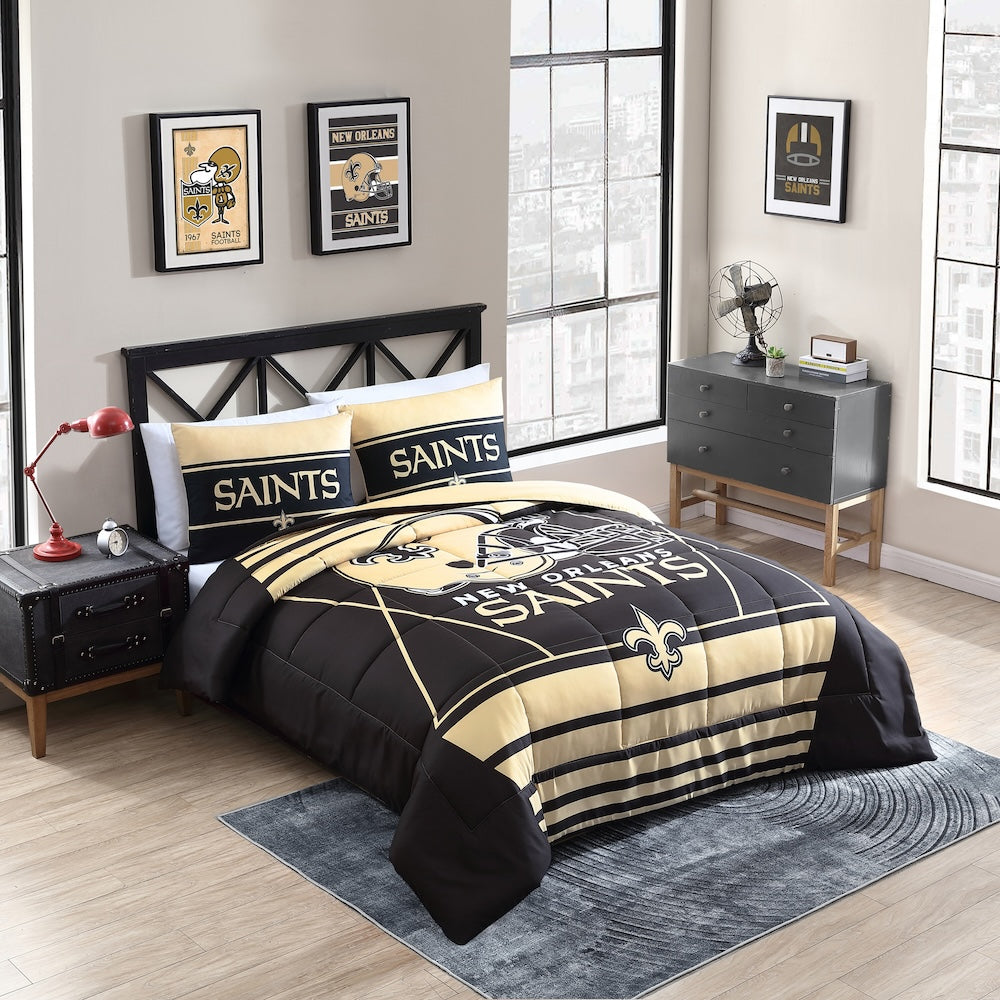 New Orleans Saints queen size comforter set