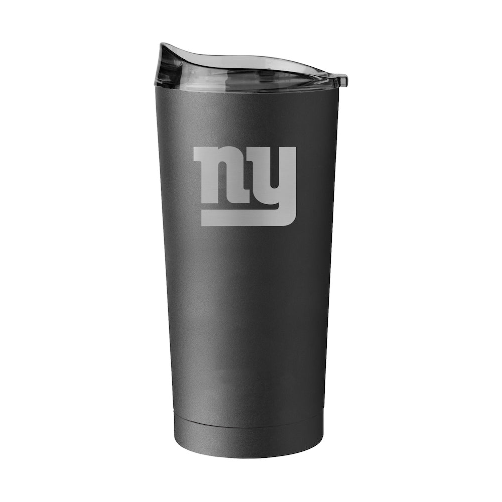 New York Giants 20 oz black etch travel tumbler