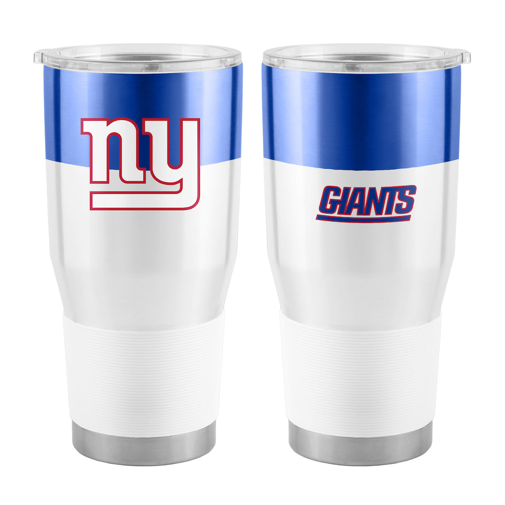 New York Giants 30 oz color block travel tumbler