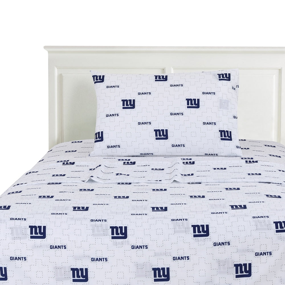 New York Giants Twin Sheets