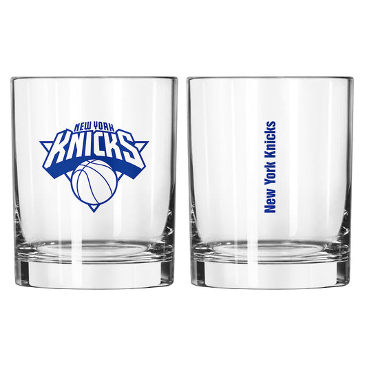 New York Knicks Rocks Glass