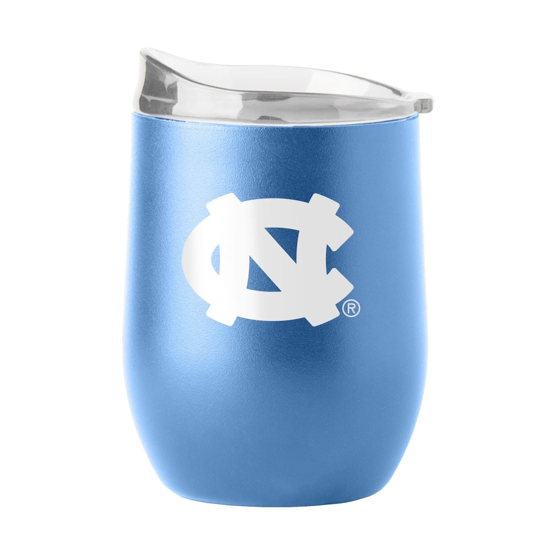 North Carolina Tar Heels curved drink tumbler
