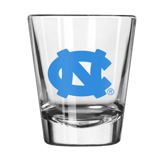North Carolina Tar Heels shot glass