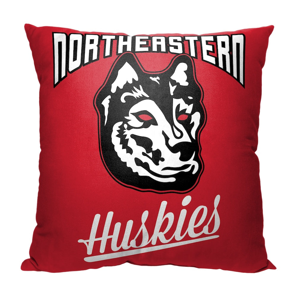Northeastern Huskies OFFICIAL throw pillow