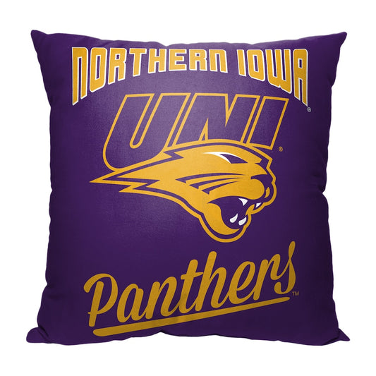 Northern Iowa Panthers OFFICIAL throw pillow