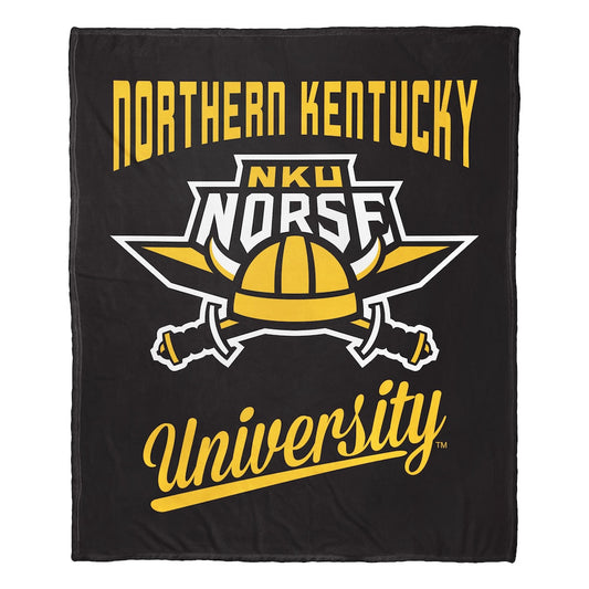 Northern Kentucky Norse official silk touch throw blanket