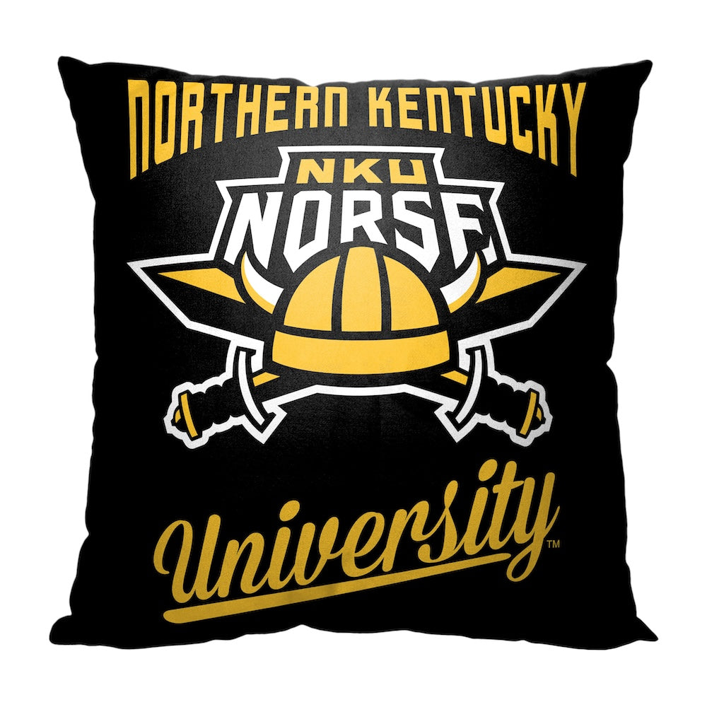 Northern Kentucky Norse OFFICIAL throw pillow