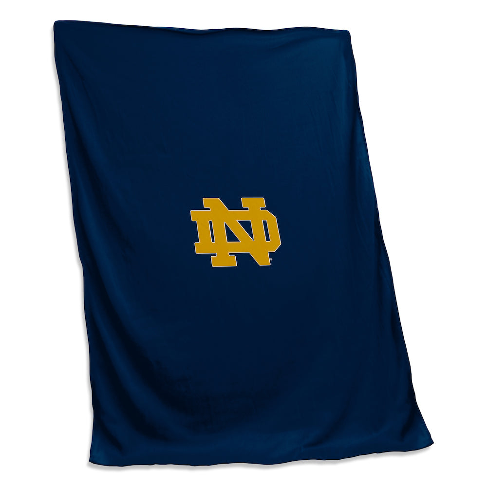 Notre Dame Fighting Irish Sweatshirt Blanket