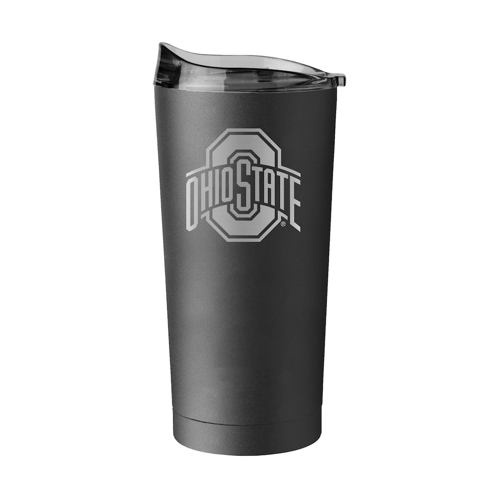 Ohio State Buckeyes 20 oz black etch travel tumbler
