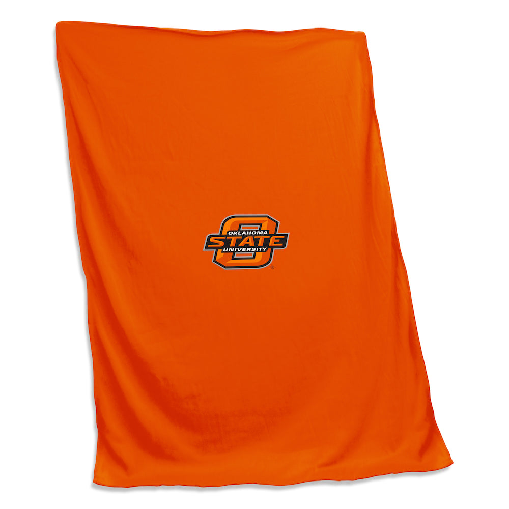 Oklahoma State Cowboys Sweatshirt Blanket