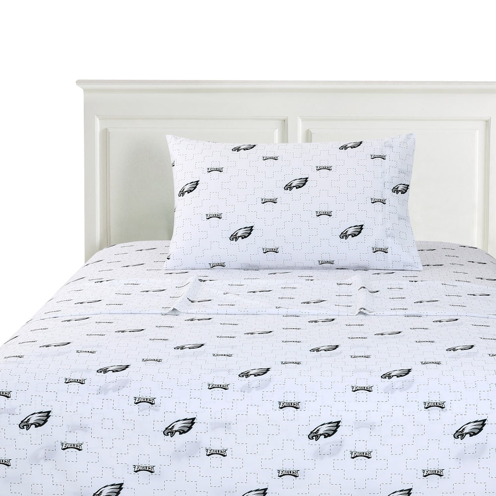 Philadelphia Eagles Twin Sheets