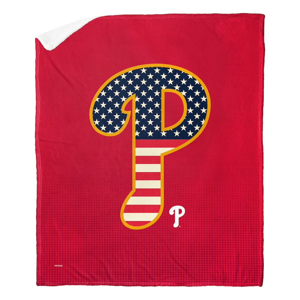 Philadelphia Phillies CELEBRATE Sherpa Blanket