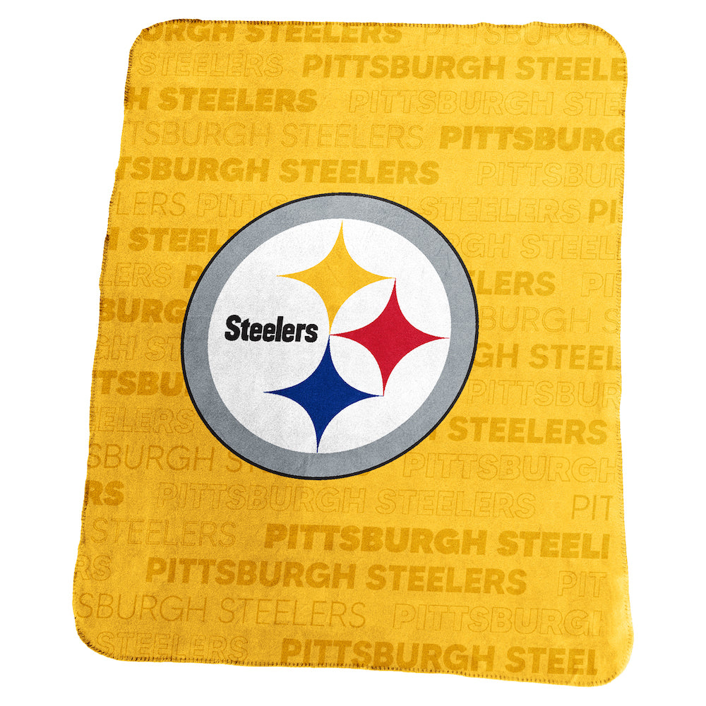Pittsburgh Steelers Classic Fleece Blanket