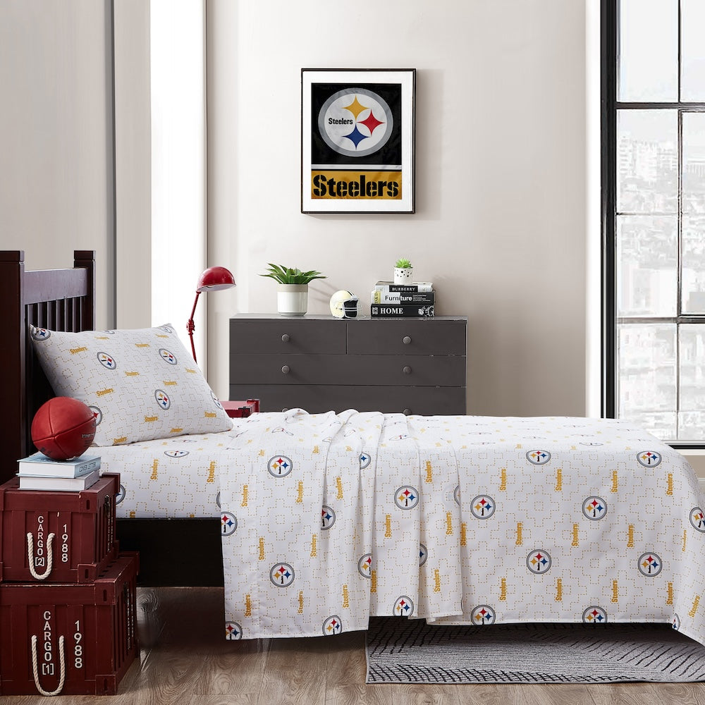 Pittsburgh Steelers bedsheets