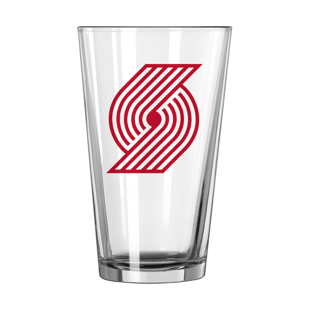 Portland Trail Blazers pint glass