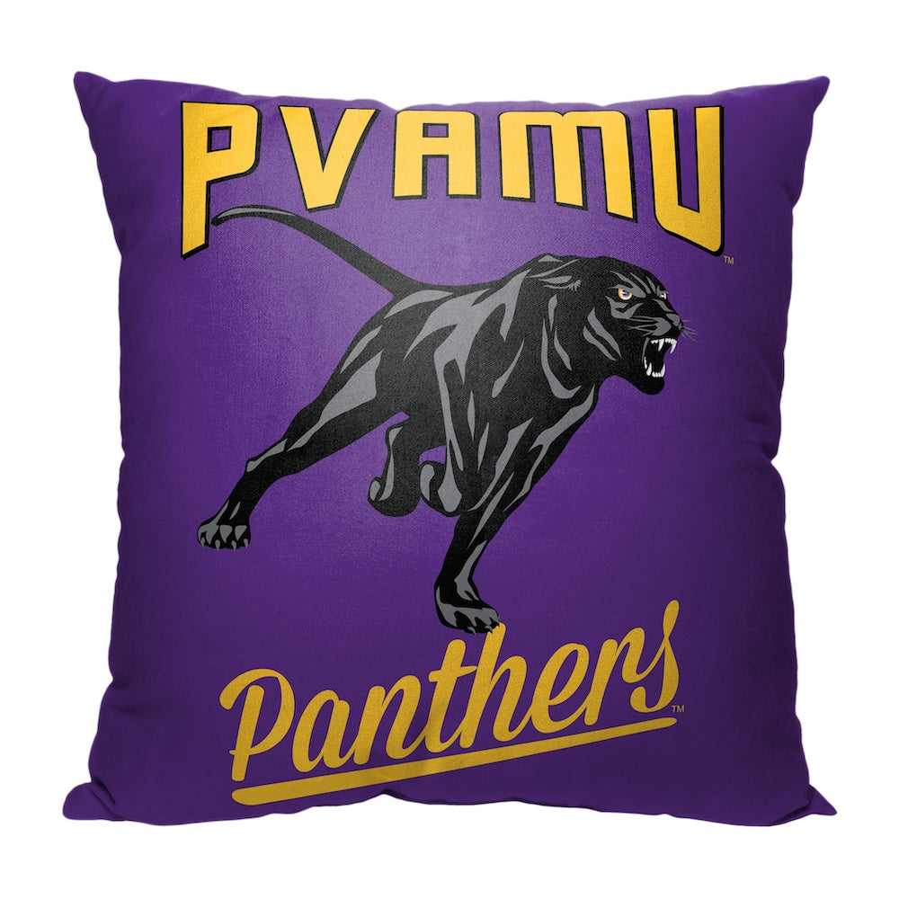 Prairie View A&M Panthers OFFICIAL throw pillow