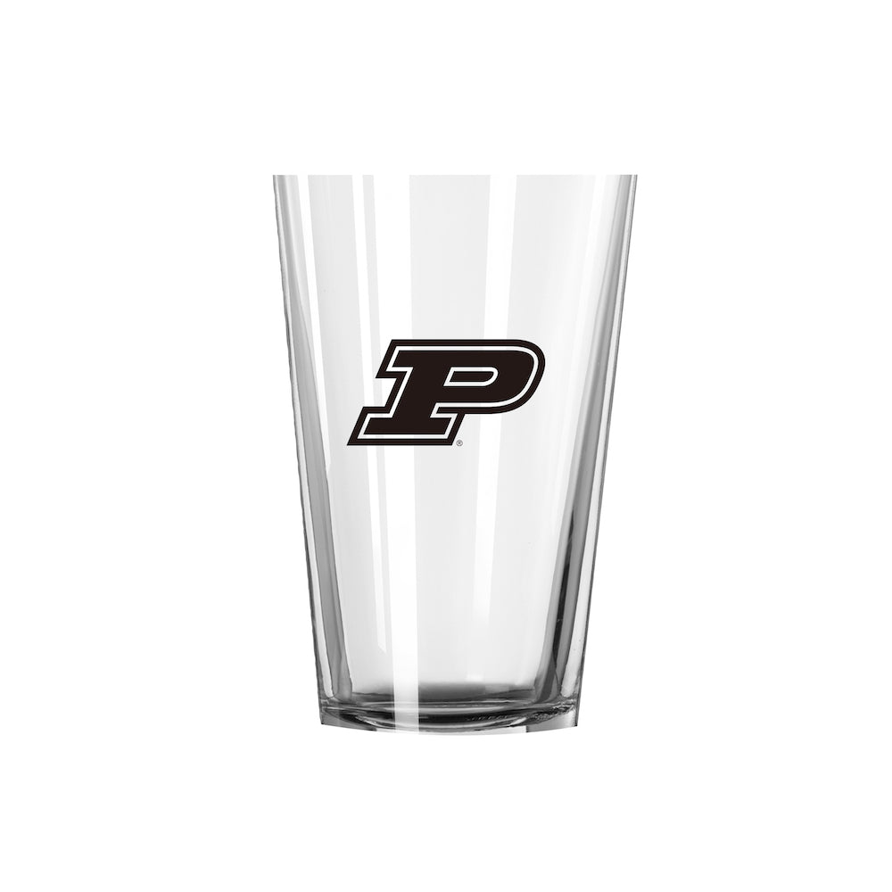 Purdue Boilermakers pint glass