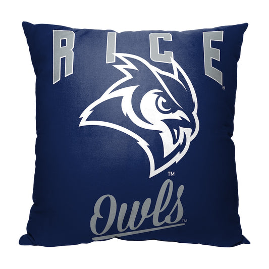 Rice Owls OFFICIAL throw pillow