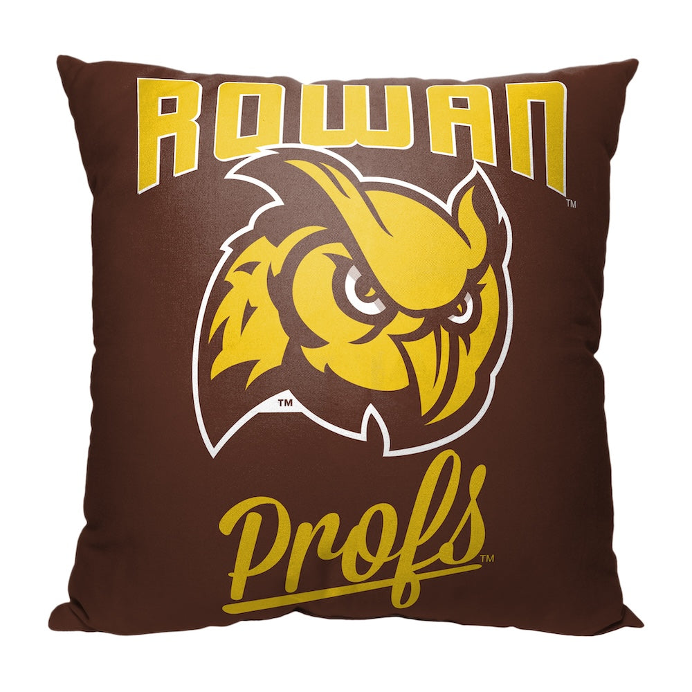 Rowan Profs OFFICIAL throw pillow