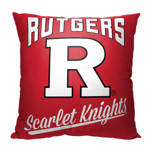 Rutgers Scarlet Knights OFFICIAL throw pillow