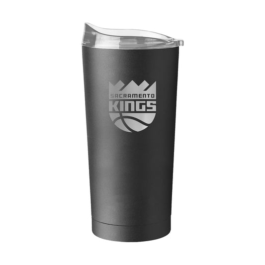 Sacramento Kings 20 oz black etch travel tumbler
