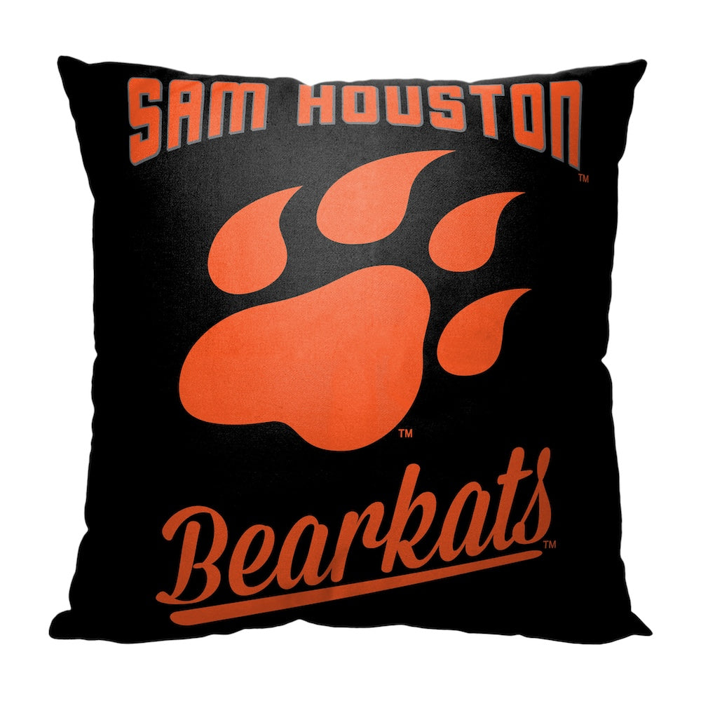 Sam Houston State Bearkats OFFICIAL throw pillow