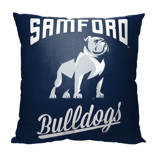 Samford Bulldogs OFFICIAL throw pillow