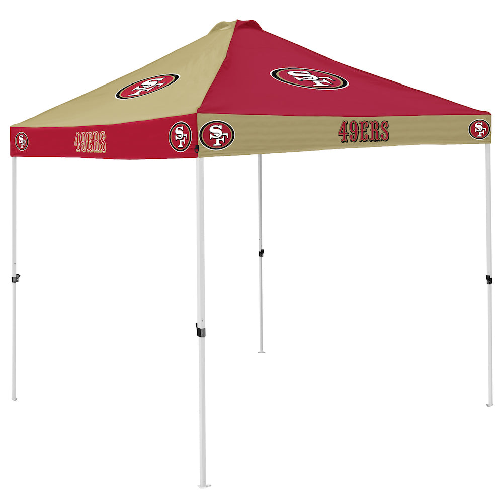 San Francisco 49ers checkerboard canopy