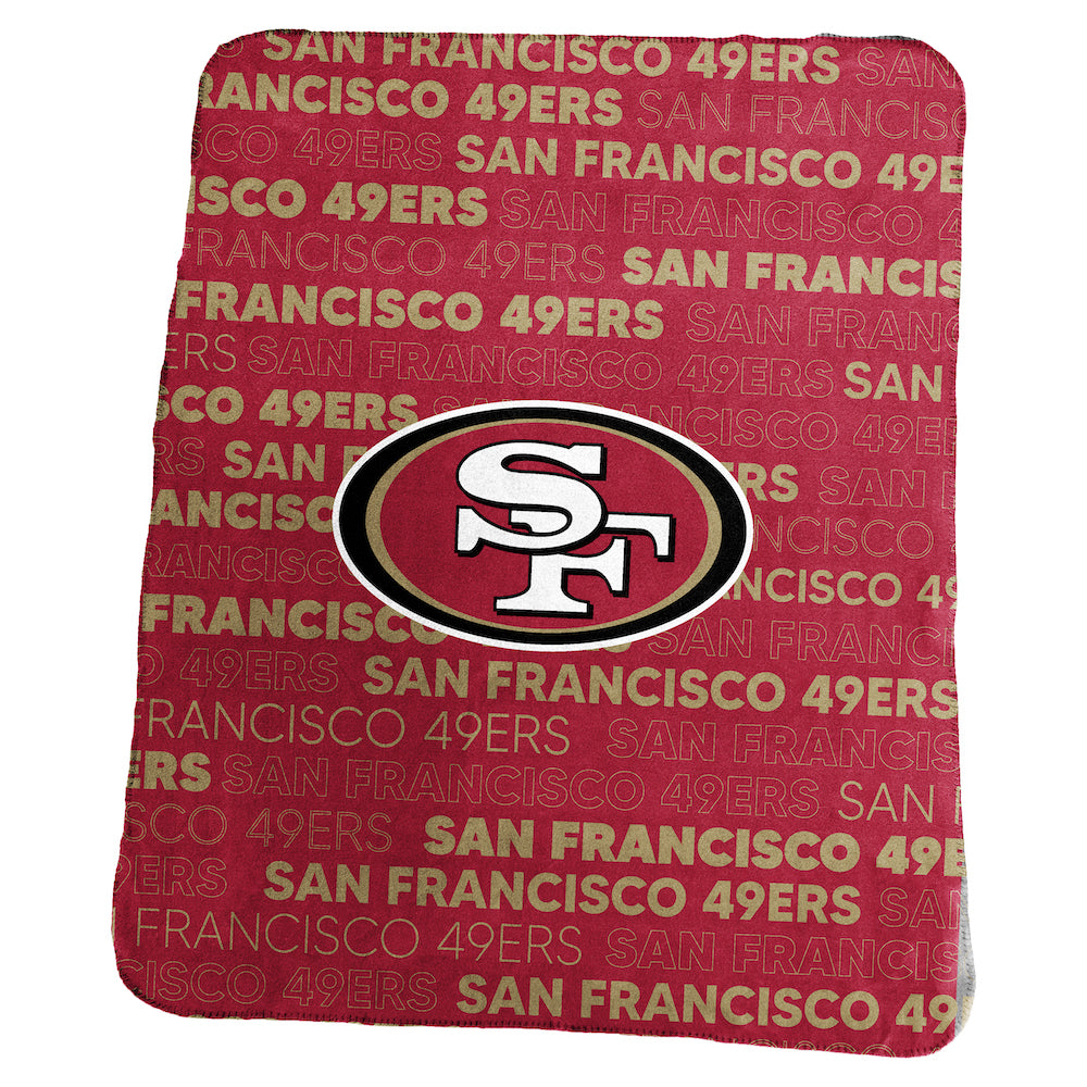 San Francisco 49ers Classic Fleece Blanket