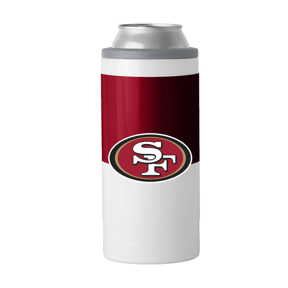 San Francisco 49ers colorblock slim can coolie
