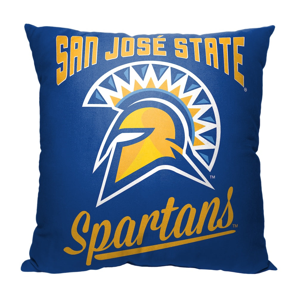 San Jose State Spartans OFFICIAL throw pillow