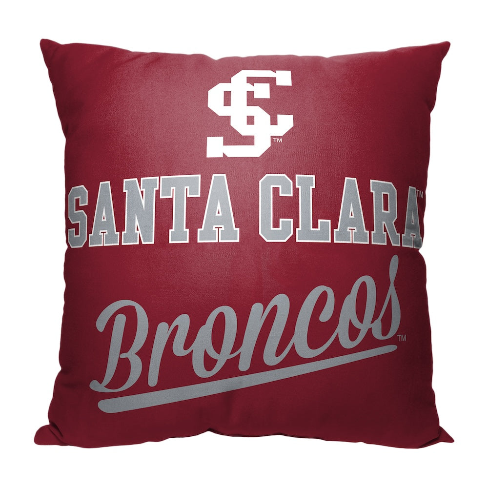 Santa Clara Broncos OFFICIAL throw pillow