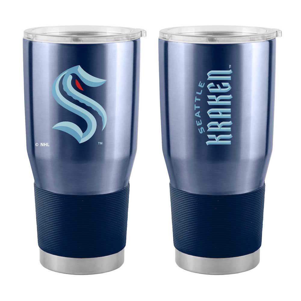Seattle Kraken 30 oz stainless steel travel tumbler
