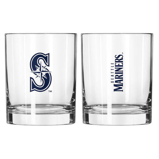 Seattle Mariners Rocks Glass