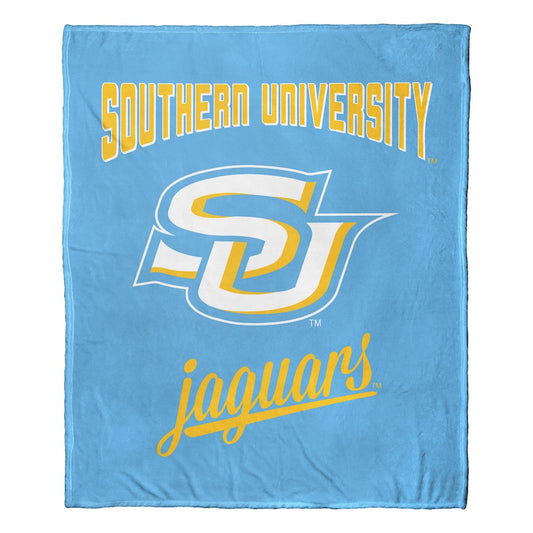 Southern Jaguars official silk touch throw blanket
