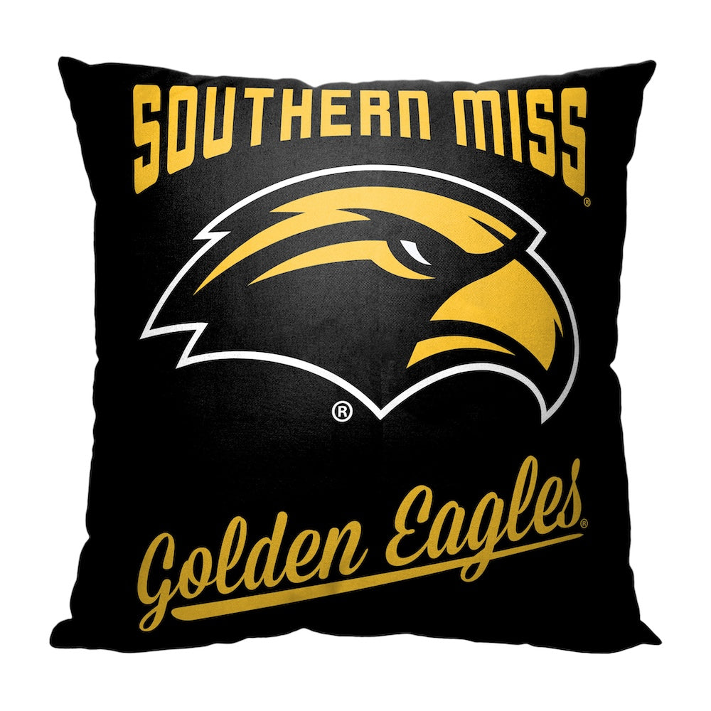 Southern Mississippi Golden Eagles OFFICIAL throw pillow