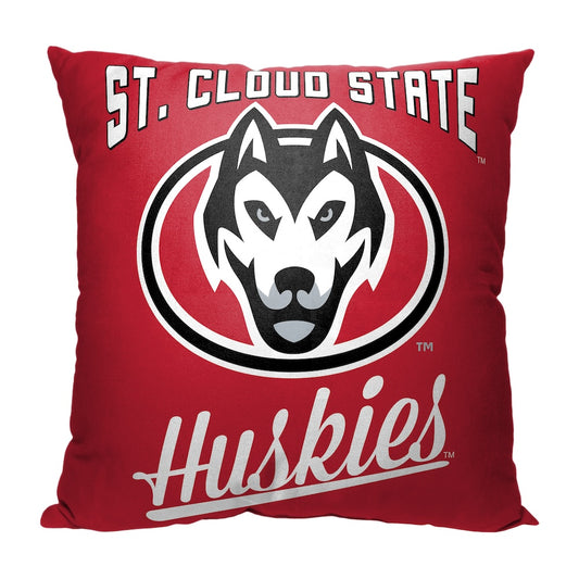 St. Cloud State Huskies OFFICIAL throw pillow