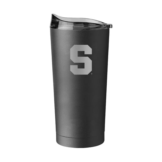 Syracuse Orange 20 oz black etch travel tumbler