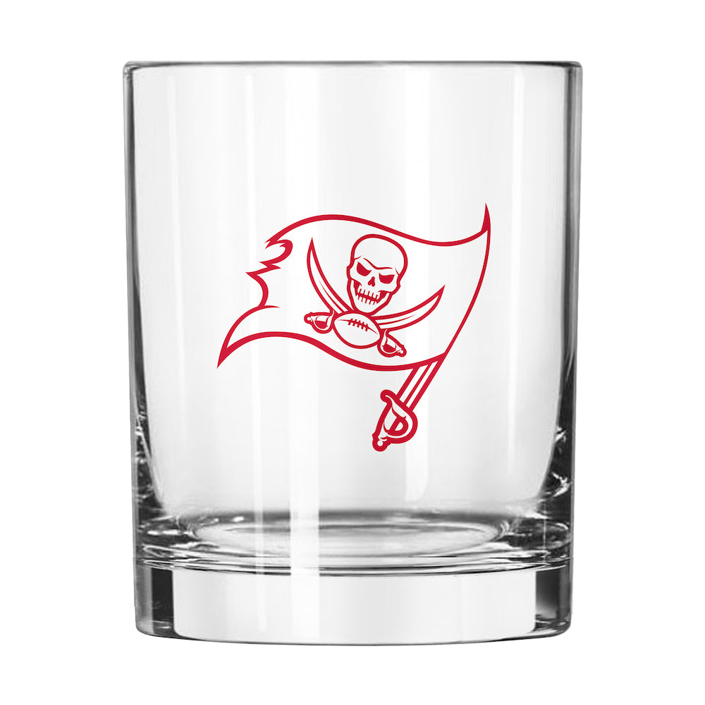 Tampa Bay Buccaneers Rocks Glass